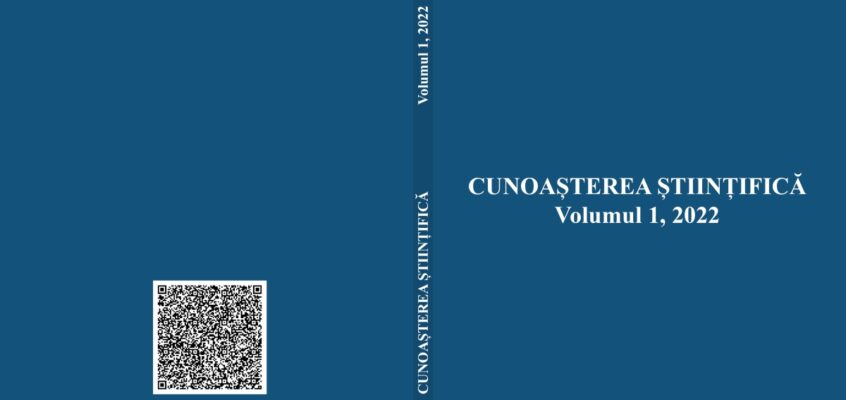 Cunoașterea Științifică, Volumul 1, 2022