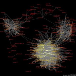 O vizualizare a datelor de pe rețelele sociale