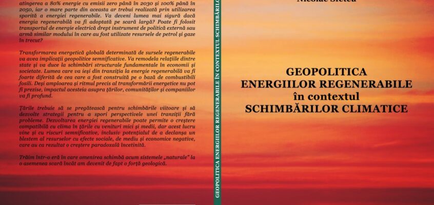 Geopolitica energiilor regenerabile în contextul schimbărilor climatice