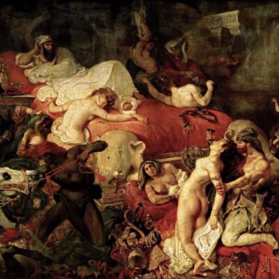 Moartea lui Sardanapalus, de Eugène Delacroix