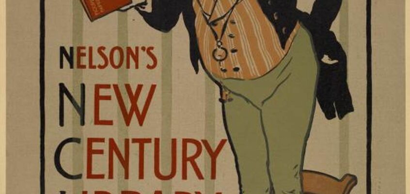 Advertisement for the New Century Book collection published by Thomas Nelson and Sons in New York