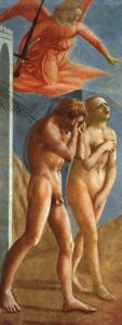 Alungarea lui Adam și a Evei din Eden. Artist: Masaccio