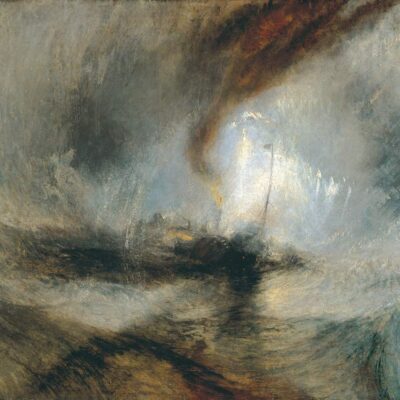 Snow Storm: Steam-Boat off a Harbour’s Mouth. Artist: J. M. W. Turner