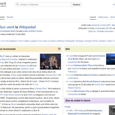 Wikipedia în limba română