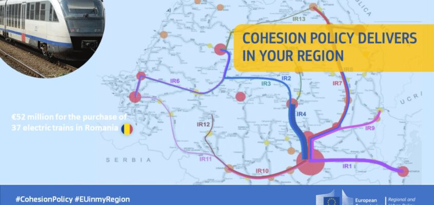 Uniunea Europeană - trenuri electrice în România