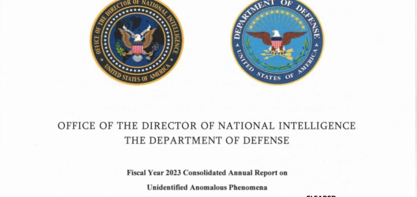 Raport furnizat de Departamentul Apărării (DoD) și Biroul Directorului de Informații Naționale (ODNI) pentru Fenomenele Anormale Neidentificate