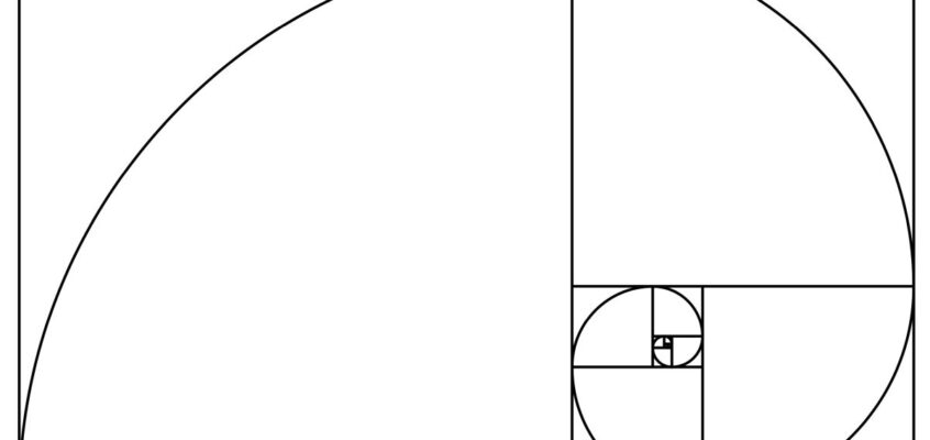 Spirala Fibonacci: Raportul de aur.