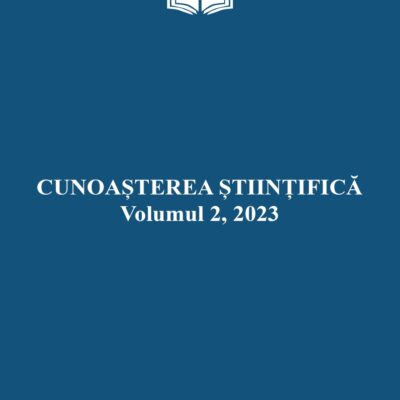 Cunoașterea Științifică, Volumul 2, 2023