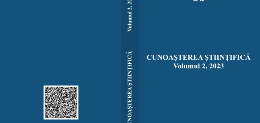 Cunoașterea Științifică, Volumul 2, 2023