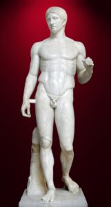 Doryphoros din Pompei.