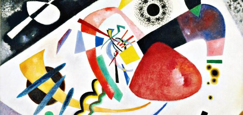 Pata Roșie II. Artist: Wassily Kandinsky