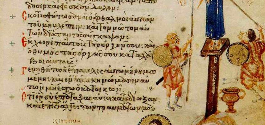 Iconoclaștii Ioan Grammaticus și Antonie I al Constantinopolului.