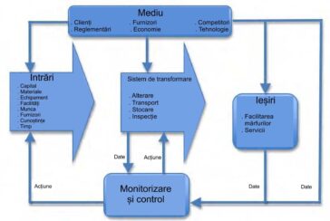 Exemplu de proces tipic de transformare în managementul operațiilor