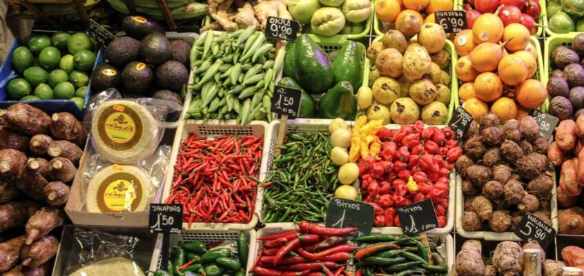 Piața de legume și fructe