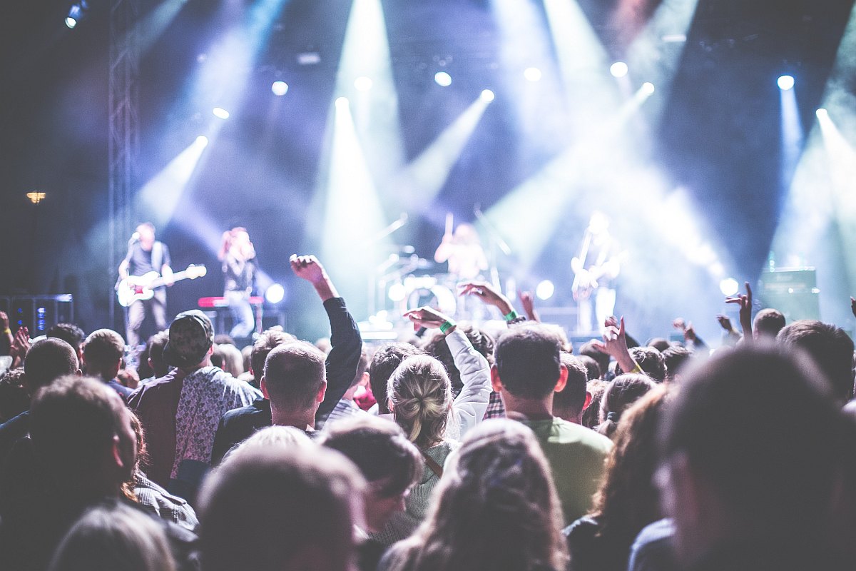 Concert de muzică rock