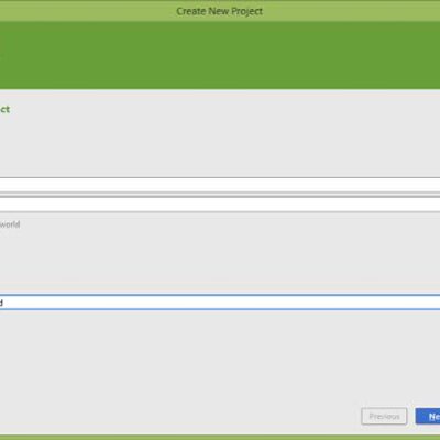 Android Studio - New project