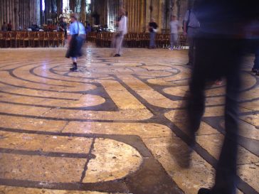 Labirint la Catedrala Chartres