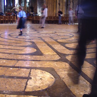 Labirint la Catedrala Chartres