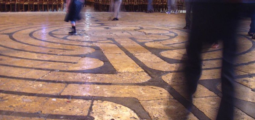 Labirint la Catedrala Chartres