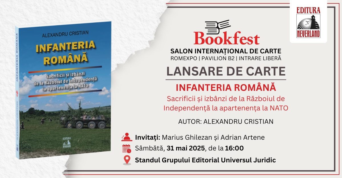 Lansare de carte ”Infanteria Română”