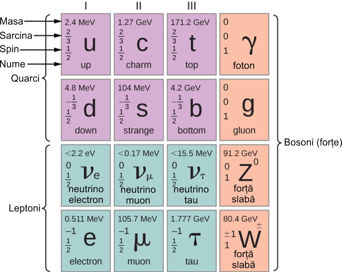 Modelul Standard al particulelor elementare