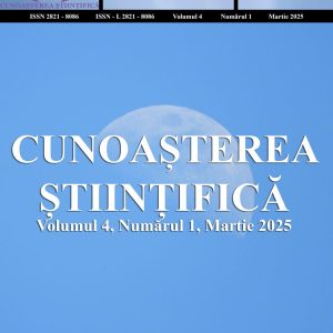 Cunoașterea Științifică, Volumul 4, Numărul 1, Martie 2025