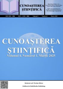 Cunoașterea Științifică, Volumul 4, Numărul 1, Martie 2025 - Rezumate