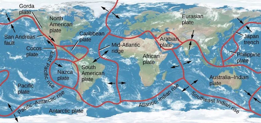 Plăcile tectonice