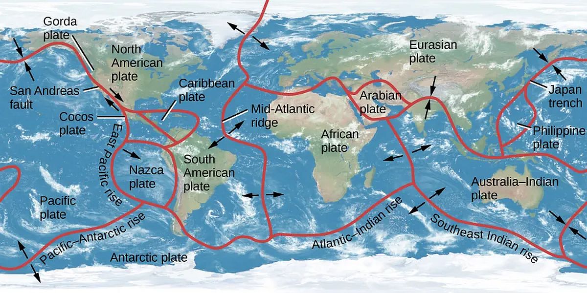 Plăcile tectonice