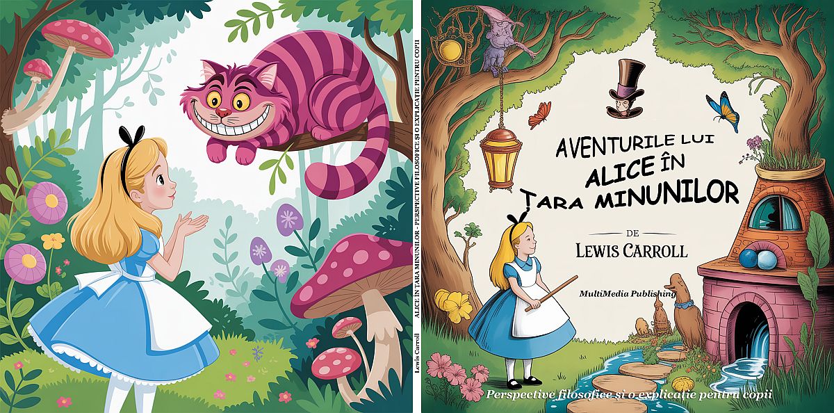 Aventurile lui Alice în Țara Minunilor (Adnotat: Perspective filozofice și o explicație pentru copii), de Lewis Carroll