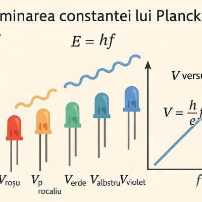 Determinarea constantei lui Planck folosind LED-uri