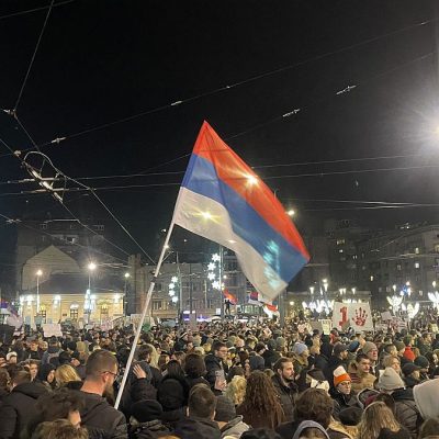 Proteste antiguvernamentale din Serbia