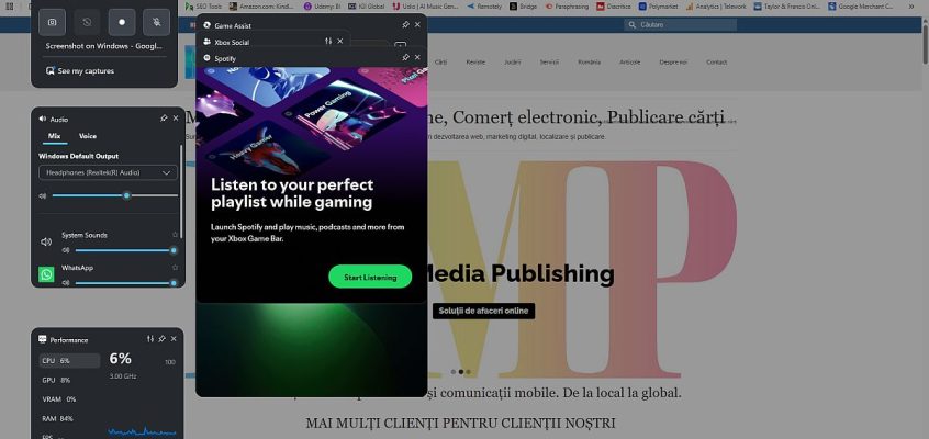 Game Bar (Windows 10 & 11)
