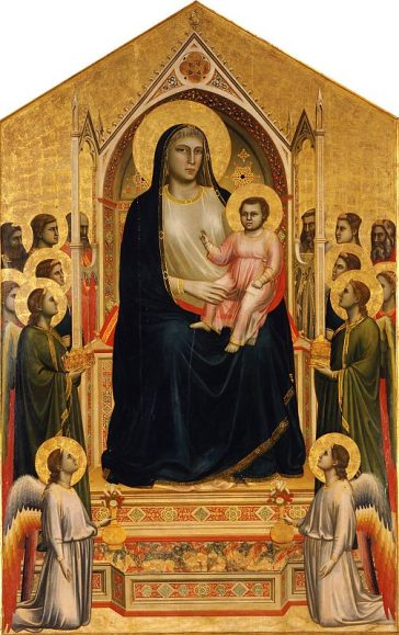 Madonna Ognissanti. Artist: Giotto