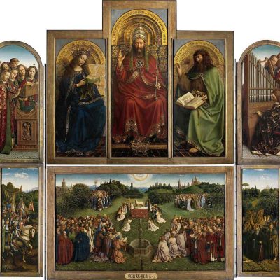 Altarul din Ghent. Artist: Jan van Eyck.