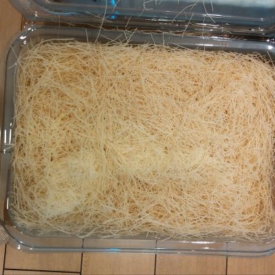 Fire de cataif, folosite pentru prepararea diferitelor deserturi.