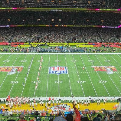 Opening kickoff of Super Bowl LIX