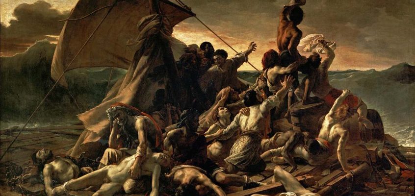 Pluta Medusei. Artist: Jean Louis Théodore Géricault