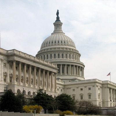 The Senate side of the United States Capitol in Washington, D.C.
