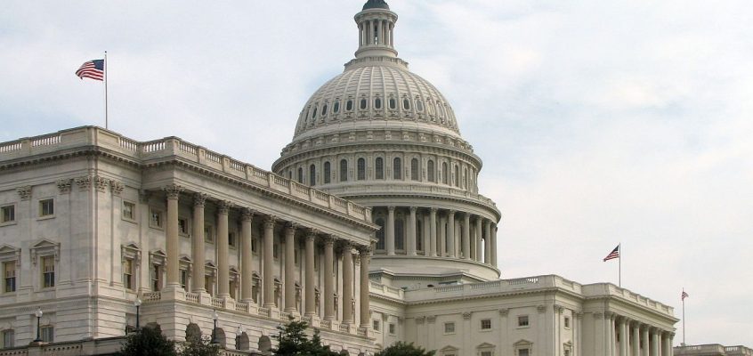 The Senate side of the United States Capitol in Washington, D.C.