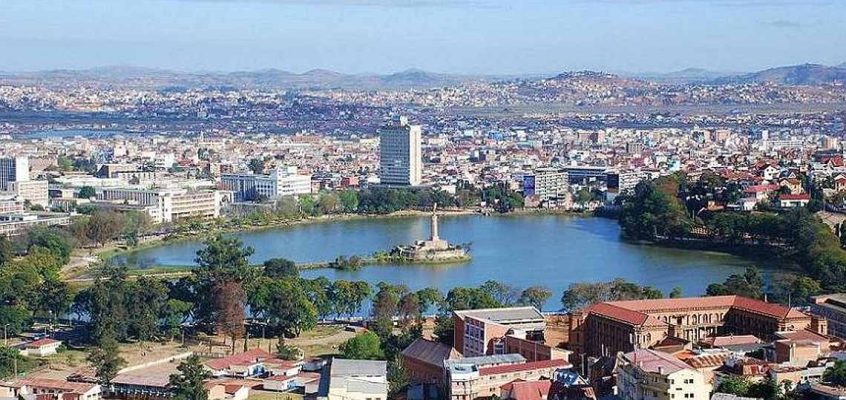 Lake Anosy, Central Antananarivo, Capital of Madagascar