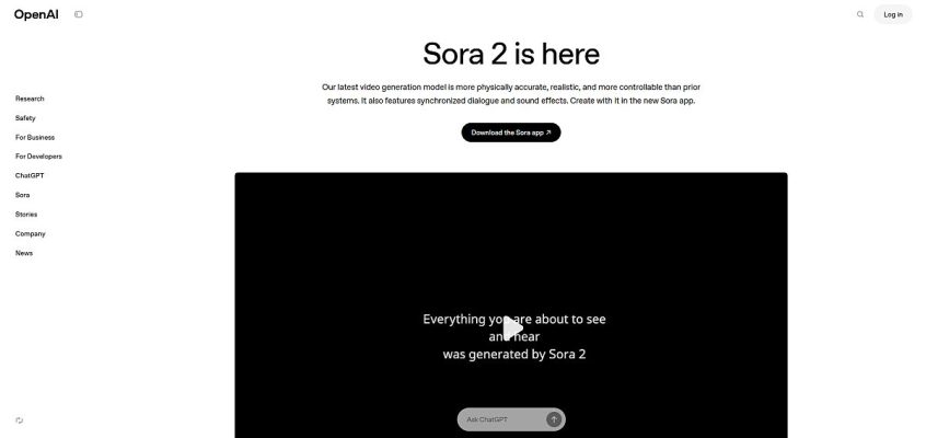 OpenAI Sora 2