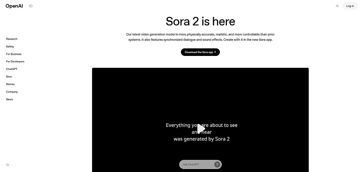 OpenAI Sora 2