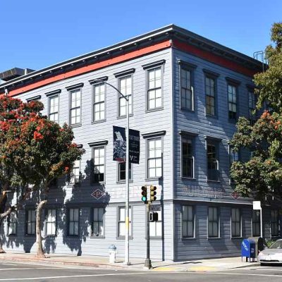 The Pioneer Building in San Francisco's Mission District, housing the offices of Neuralink and OpenAI