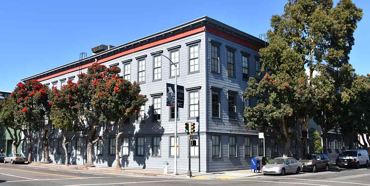 The Pioneer Building in San Francisco's Mission District, housing the offices of Neuralink and OpenAI
