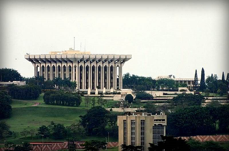 Le palais de l'Unité, présidence de la république du Cameroun