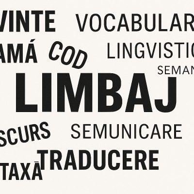 Cuvinte - Limbaj
