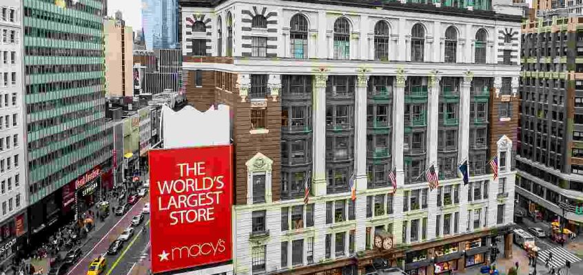 Macy's Herald Square flagship store in Manhattan