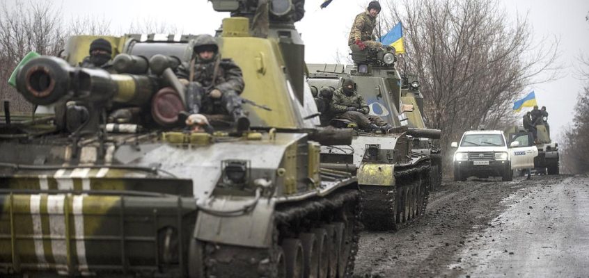 Monitorizarea OSCE a deplasării armamentului greu în estul Ucrainei.