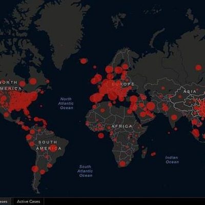 COVID-19 (Coronavirus) în centrul vizualizării în Tableau